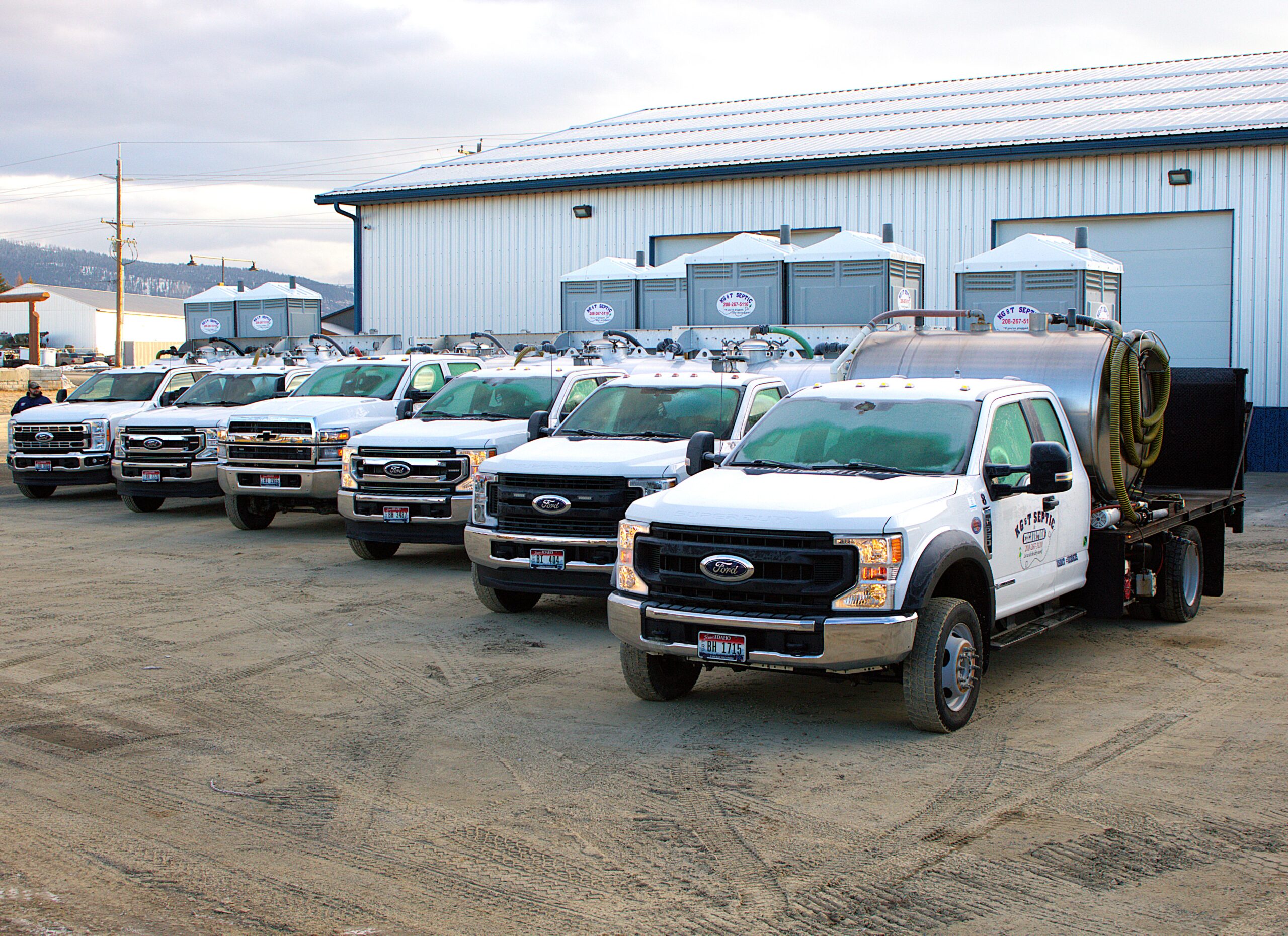 KG&T Septic Trucks